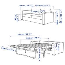 Subito a casa e in tutta sicurezza con ebay. Vimle 2 Seat Sofa Bed Saxemara Black Blue Ikea