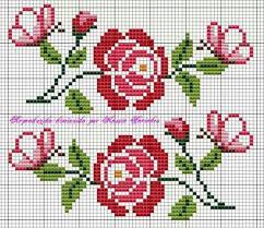 Rosas E Borboletas Graficos Ponto Cruz Ponto Cruz Bordado Ponto Cruz Padrao De Pontos Aqui venho partilhar alguns dos meus trabalhos. bordado ponto cruz