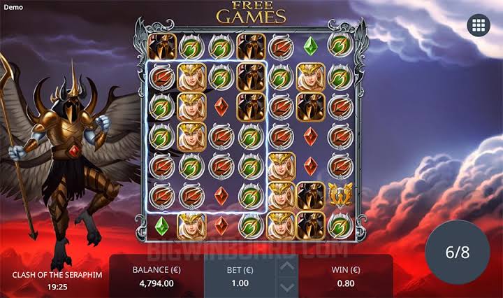 Clash of the Seraphim (Blue Guru Games) Slot Review & Demo