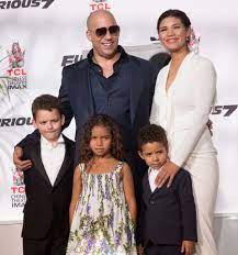 Vin diesel family wife kids parents siblings the. Vin Diesel Celebrates His Handprint Footprint Ceremony With His Family