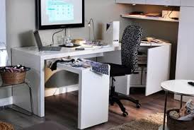 malm desk with pull out panel boiserie blanche meuble rangement salon ikea