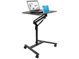 Are you looking for the perfect standing desk? Mount It Mobile Standing Laptop Desk Height Adjustable Rolling Sit Stand Workstation With Casters 27 5 Inch Wide Newegg Com