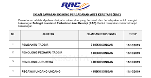 Boleh menggunakan adobe photoshop dan illustrator dengan baik. Jawatan Kosong Terkini Perbadanan Aset Keretapi Rac Pembantu Tadbir Penolong Pegawai Tadbir Pelbagai Jawatan Lain Kerja Kosong Kerajaan Swasta