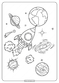 Maybe you would like to learn more about one of these? Printable Rocket And Planets Coloring Pages