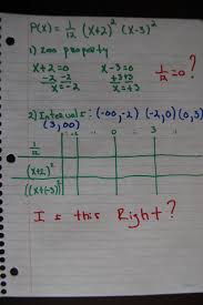 How Do I Set Up A Sign Chart And Graph For Mathrm P X