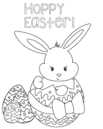 Coloriage lapin paques magique dessin gratuit a imprimer. 1001 Idees De Coloriage De Paques Facile A Imprimer