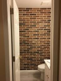 Msi Rustico Brick 2 1 3 In X 10 In Matte Porcelain Floor And Wall Tile 5 17 Sq Ft Case Nhdrusbri2x10 The Home Depot Porcelain Flooring Brick Ceramic Tile Brick Bathroom