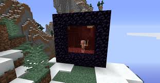 Click it to import into minecraft pocket edition Immersive Portals For Minecraft 1 16