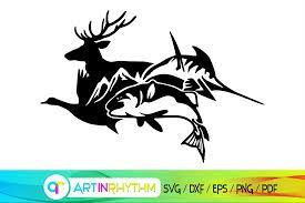 Free Free 68 Hunting Fishing Svg Free SVG PNG EPS DXF File