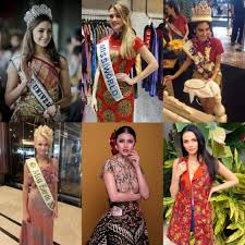 Dia hijrah ke taiwan pada tahun 2012 untuk mengejar karir di dunia hiburan bersama jyp. 6 Ratu Kecantikan Dunia Ini Makin Cantik Saat Memakai Busana Batik Indonesia Pageant Empire Indonesia