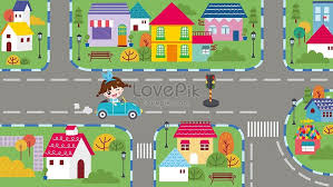 Gambar jalan raya kartun png. 21 Gambar Pemandangan Jalan Raya Kartun Bandar Kartun Gambar Unduh Gratis Imej 400835087 Format Download Ilustrasi Pemandangan J Kartun Pemandangan Gambar