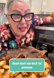Crispy Roasted Duck and Duck Fat Potatoes Recipe