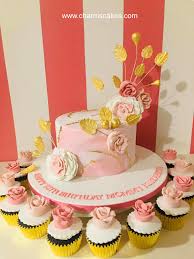 From being just partners, we become mom and dad. Charm S Cakes Flower For Mom Custom Cake