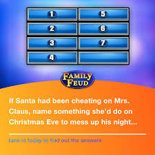 By now you already know that, whatever you are looking for, you're sure to find it on aliexpress. Family Feud If Santa Had Been Cheating On Mrs Claus Facebook