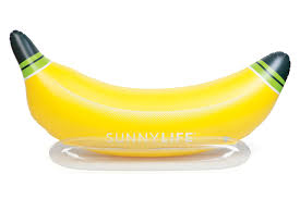 bouee banane sunnylife australia banana inflatable sunnylife australia gonflable jeux de plage accessoire plage
