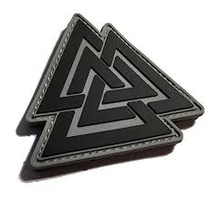 Black And White American Flag Patch Meaning The Viking Odin Symbol Valknut Unicursal Design 3x3 Anci Https Www Amazon Com Dp B072jcjh4c Ref Cm Sw R Pi Dp X Morale Patch Odin Symbol Tactical Patches
