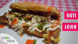 Resepi inti roti john ayam. Roti John Youtube