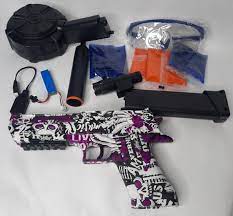 Crystal Bullet Series Red and Black GCOCK with Gel Pellets Shooter OPEN BOX  | eBay