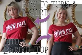 How To Cut The Neck Out Of A T Shirt Pin On Fashionable T Shirt