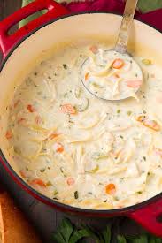 Creamy Chicken Noodle Soup Cooking Classy Recipes Creamy Chicken Noodle Soup Food