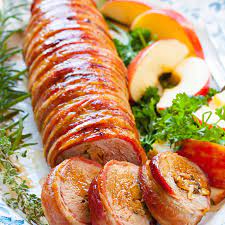 Honey, bacon, pork and olive oil! Bacon Wrapped Pork Tenderloin Traeger Bacon Wrapped Pork Medallions Recipe Allrecipes Wrap Bacon Around Sauced Does Traeger Have A Path To Global Domination Photography Galleries
