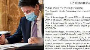 2021 ministero degli affari esteri e della cooperazione internazionale. Cosa Ci Sara Nel Nuovo Dpcm E Nel Decreto Legge Del 16 Gennaio