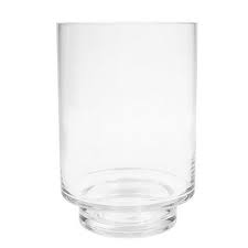 Made of clear blown glass; Mainstays Large Glass Hurricane Candle Holder Walmart Canada