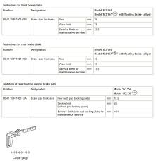 Minimum Rotor Thickness Mercedes Benz Forum