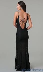 Open Back Black Lace Evening Gown Black Lace Evening Dress Black Lace Evening Gown Evening Dresses Long