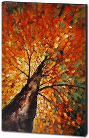 Autumn Rising Contemporary Abstract Mercana Art Decor Home Furnishings Autumn Painting Art Painting Autumn Art