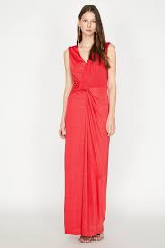 Koton Sim Detayli Kirmizi Uzun Abiye Elbise Elbisebul Elbise The Dress Resmi Elbise