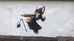 Cover your mouth! Banksy claims mural of sneezing woman in Bristol | The  Art Newspaper