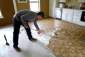 Pull the broken pieces back as much as possible without fully breaking it from the main piece of. How To Replace Linoleum Floor In A Correct Way