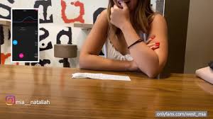 Mia Natalia tryes the Lovense DOLCE in public | Western guy & Mia Natalia  videos