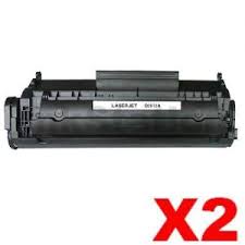 Check spelling or type a new query. Hp 2 X Q2612a 12a Compatible Black Toner Cartridge 2 000 Pages Toner Cartridges Ink Station