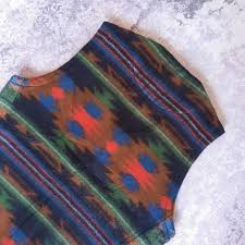 🌟Heritage stone navajo/native america wool vest jacket Vests