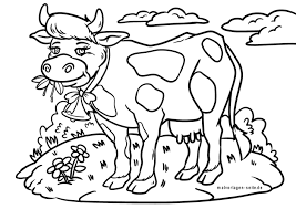 Die lustigen bilder zum ausmalen gibt es mit ponys, pferden, hasen, füchsen, löwen und weiteren lustigen motiven. Malvorlage Kuh Bauernhof Kuhe Kostenlose Ausmalbilder