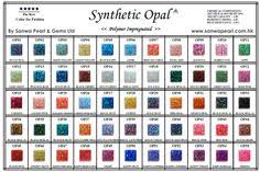 56 Best Synthetic Opal Color Chart Images Opal Color Opal