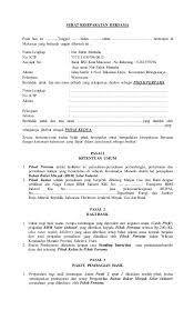 Contoh Surat Pernyataan Jalan Bersama Surat Persamaan Tanda
