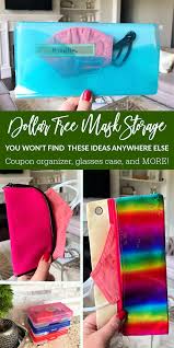 Check Out These Genius Dollar Tree Mask Storage Ideas You Will Find A Handful Of Ideas For Your Kids Or Yourself In 2020 Mask For Kids Kids Storage Plastic Pencil Box