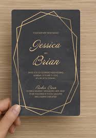 customized wedding invitation from vista print rounded