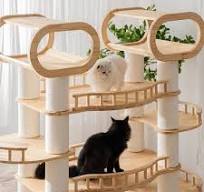 Yaheetech 72.5-Inch Ocean Theme Cat Tree Tower - Multi-Level With Shark  Bed, 2 Condos, Perches & Toys For Large Cats