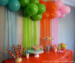 Bday Decoration Ideas At Home Simple Decorating Party And Supplies Simple Birthday Decorations Birthday Decorations At Home Kids Birthday Party Decoration