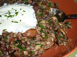 Buchweizen Mit Pilzen Ein Leckeres Rezept Aus Der Kategorie Dunsten Bewertungen 2 Durchschnitt O 3 5 Mittagsgerichte Rezepte Buchweizen