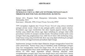 Check spelling or type a new query. 20 Inspirasi Abstrak Skripsi Teknik Informatika Rabbit Smk