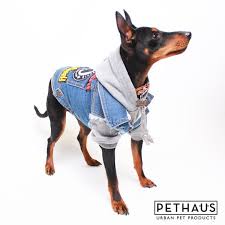 Denim Dog Vest Raw Blue Unpatched