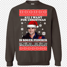 There are many components that have allowed roger federer to win so much and above all to have such a long career. T Shirt Hoodie Christmas Jumper Steve Harrington Sweater Roger Federer Tshirt Hoodie Png Pngegg