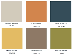 Retro Inspired Hues 70 S Color