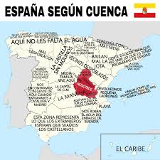 Está formado por tres zonas de estepas yesosas consideradas como las más extensas, mejor conservadas y más representativas de la provincia. Memes Conquenses Provinciales On Twitter Mapa De Espana Segun Cuenca