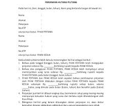 Surat permohonan percepatan pelunasan kta yth. Contoh Surat Pelunasan Hutang Pribadi Contoh Surat